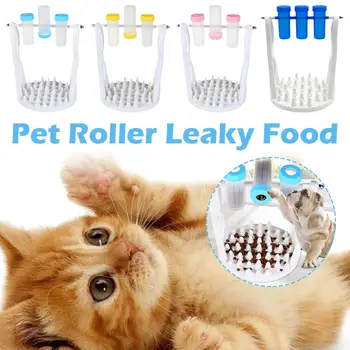 הכלב לאט מזין צעצועים אינטראקטיביים מפיץ כלב חתול הכשרה קערת אוכל של כלב תזונה בריאה IQ להתייחס הכשרה צעצועים B0V2
